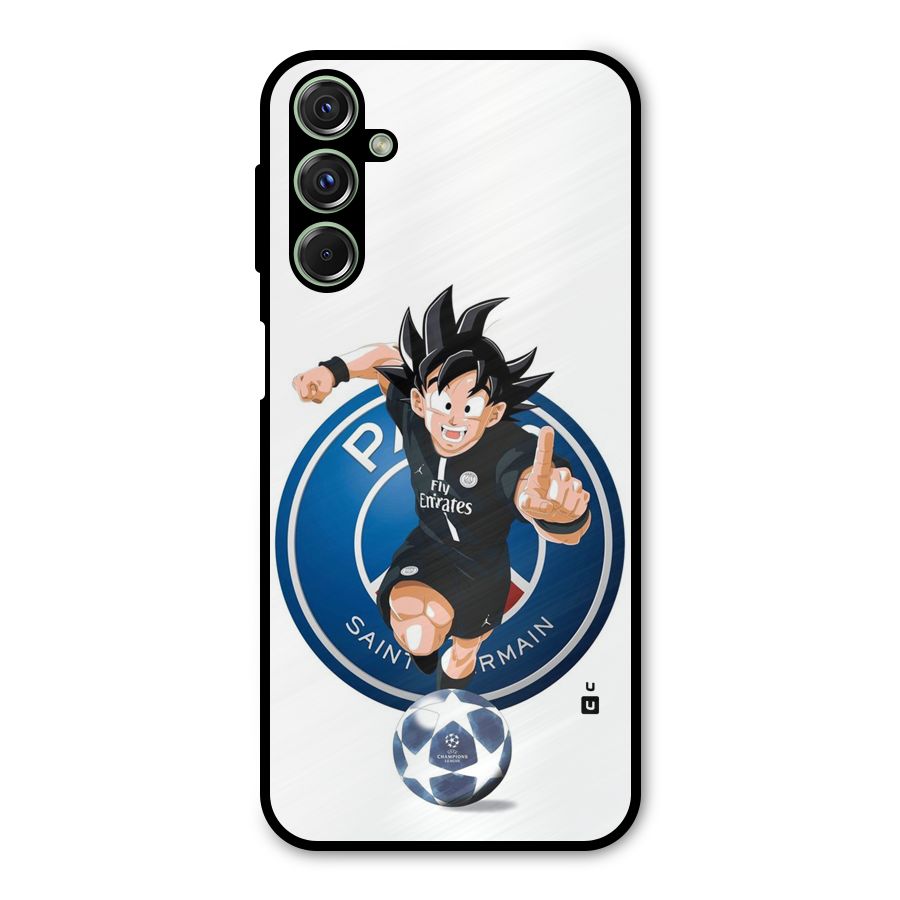Goku Playing Goku Metal Back Case for Galaxy F34