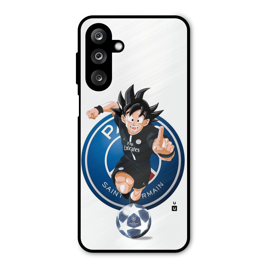 Goku Playing Goku Metal Back Case for Galaxy M36