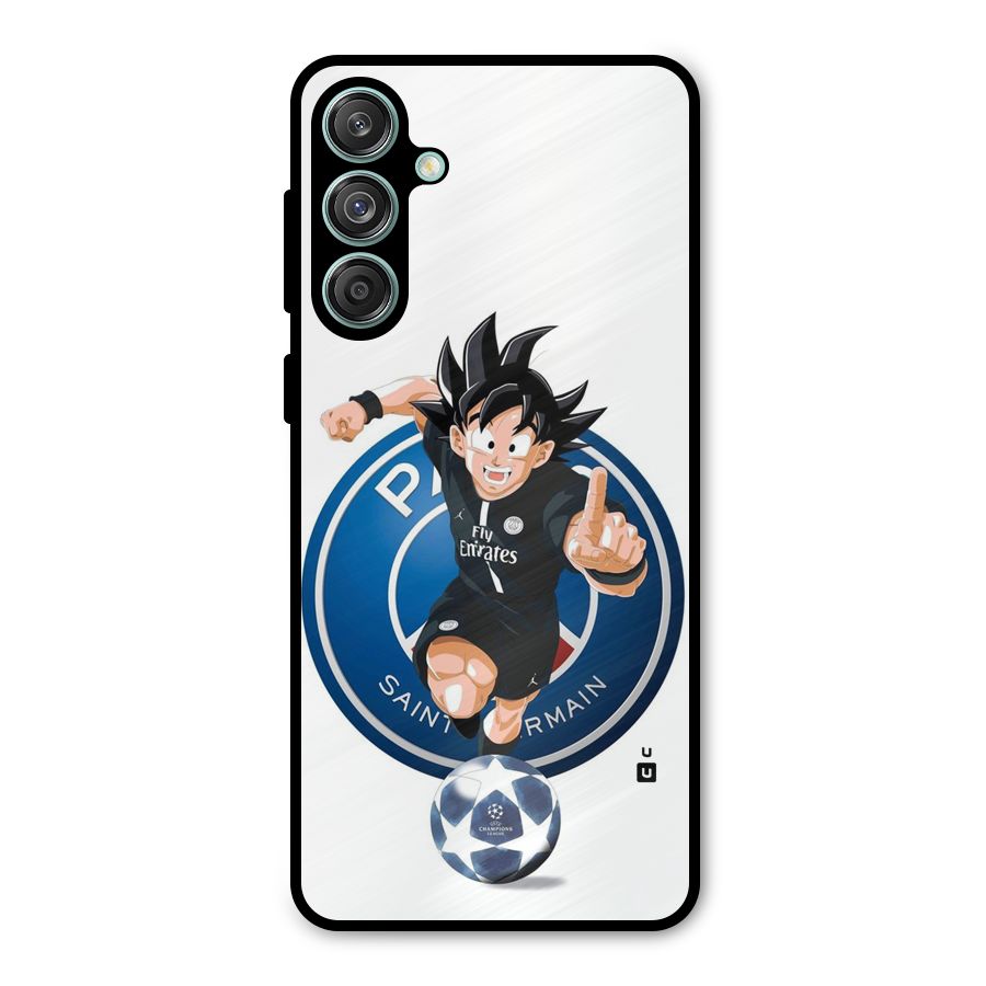 Goku Playing Goku Metal Back Case for Galaxy M55 5G