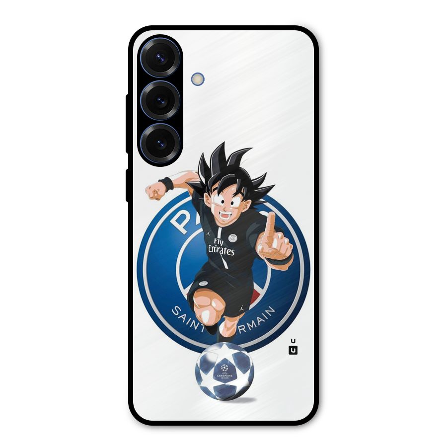 Goku Playing Goku Metal Back Case for Galaxy S25 Plus