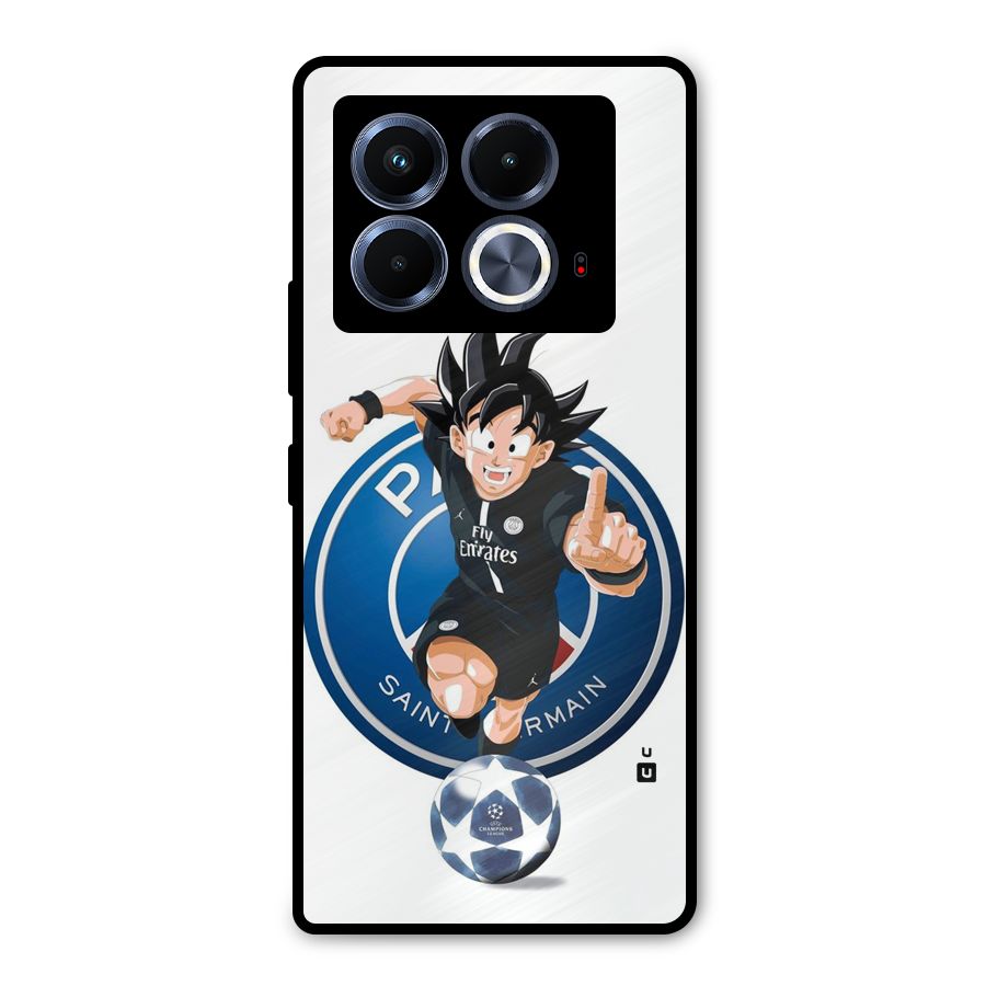 Goku Playing Goku Metal Back Case for Infinix Note 40 5G