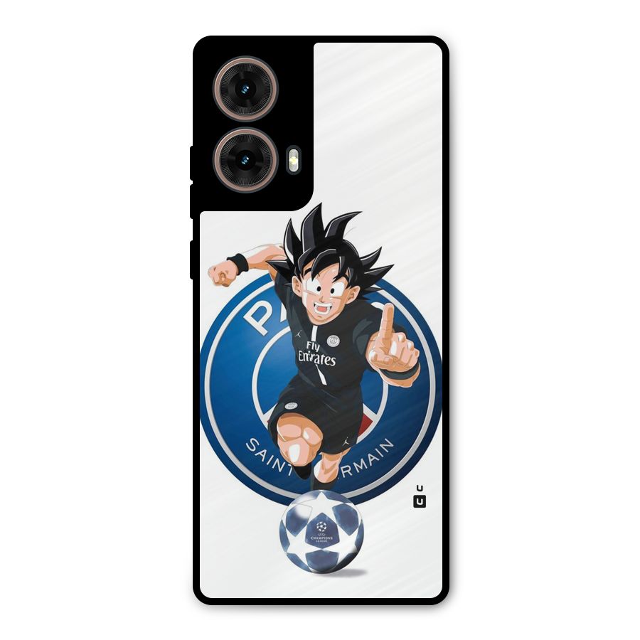 Goku Playing Goku Metal Back Case for Moto G85