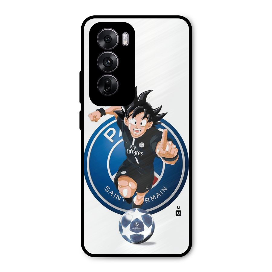 Goku Playing Goku Metal Back Case for Oppo Reno12