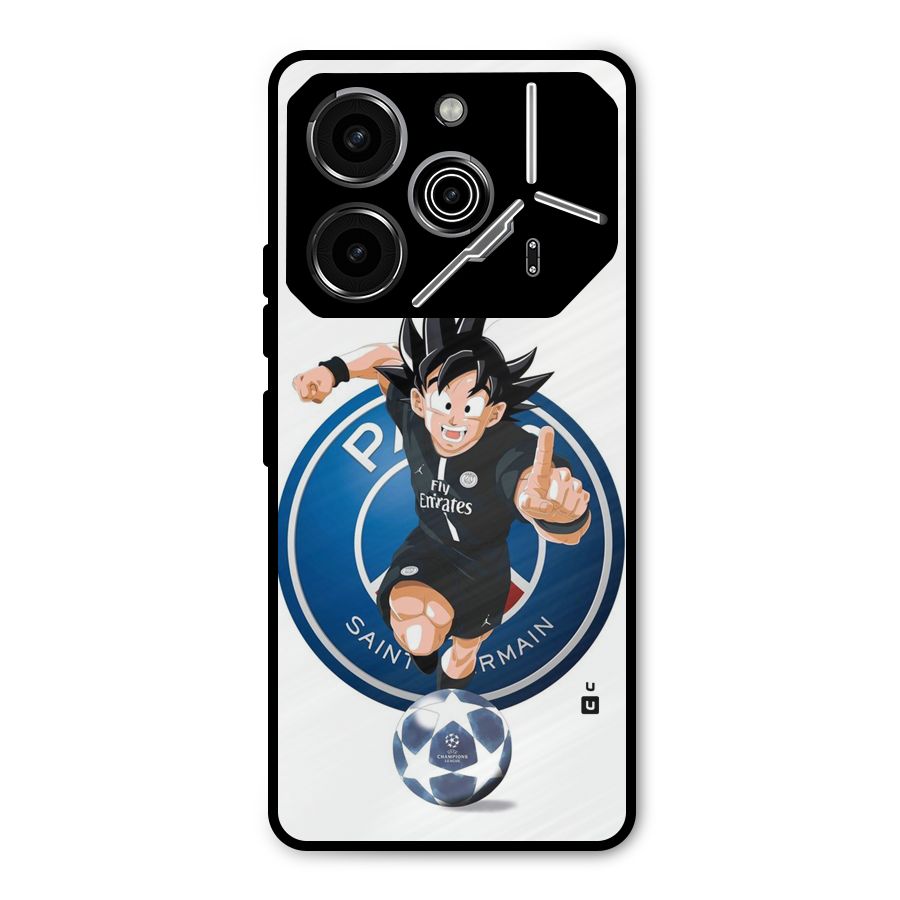 Goku Playing Goku Metal Back Case for Tecno Pova 6 Pro