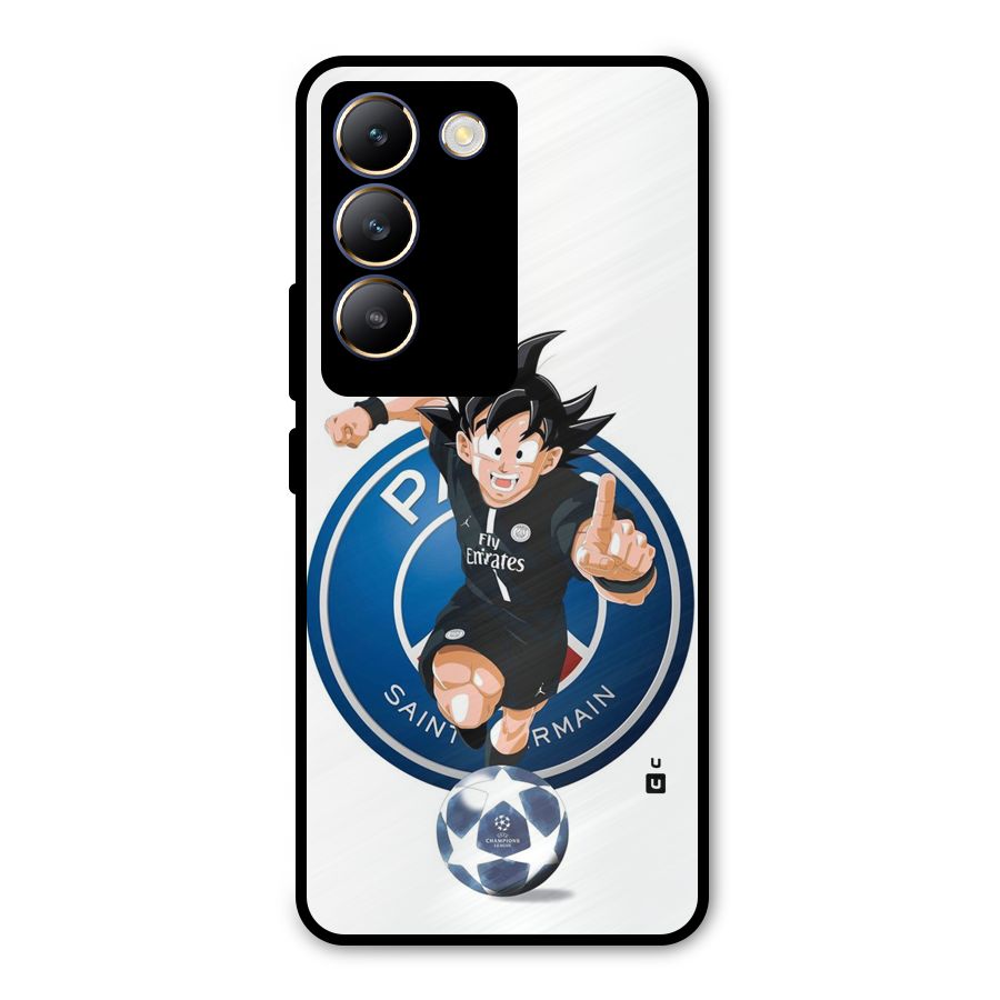 Goku Playing Goku Metal Back Case for Vivo T3 5G