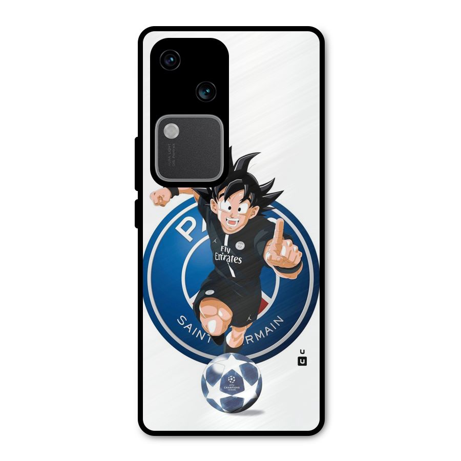 Goku Playing Goku Metal Back Case for Vivo V30