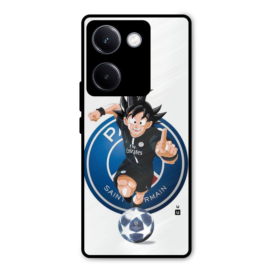 Goku Playing Goku Metal Back Case for Vivo Y300 Plus