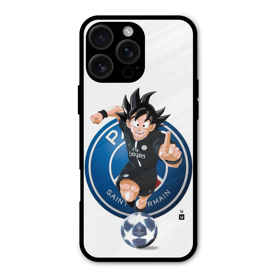 Goku Playing Goku Metal Back Case for iPhone 16 Pro Max