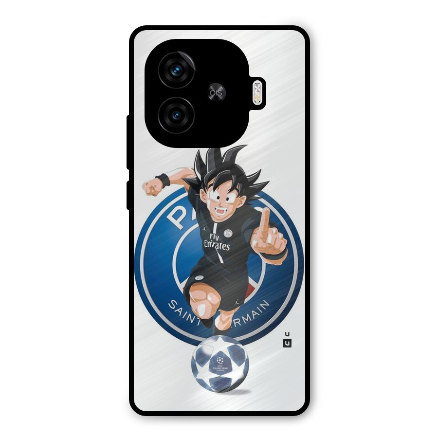 Goku Playing Goku Metal Back Case for iQOO Z9 Turbo