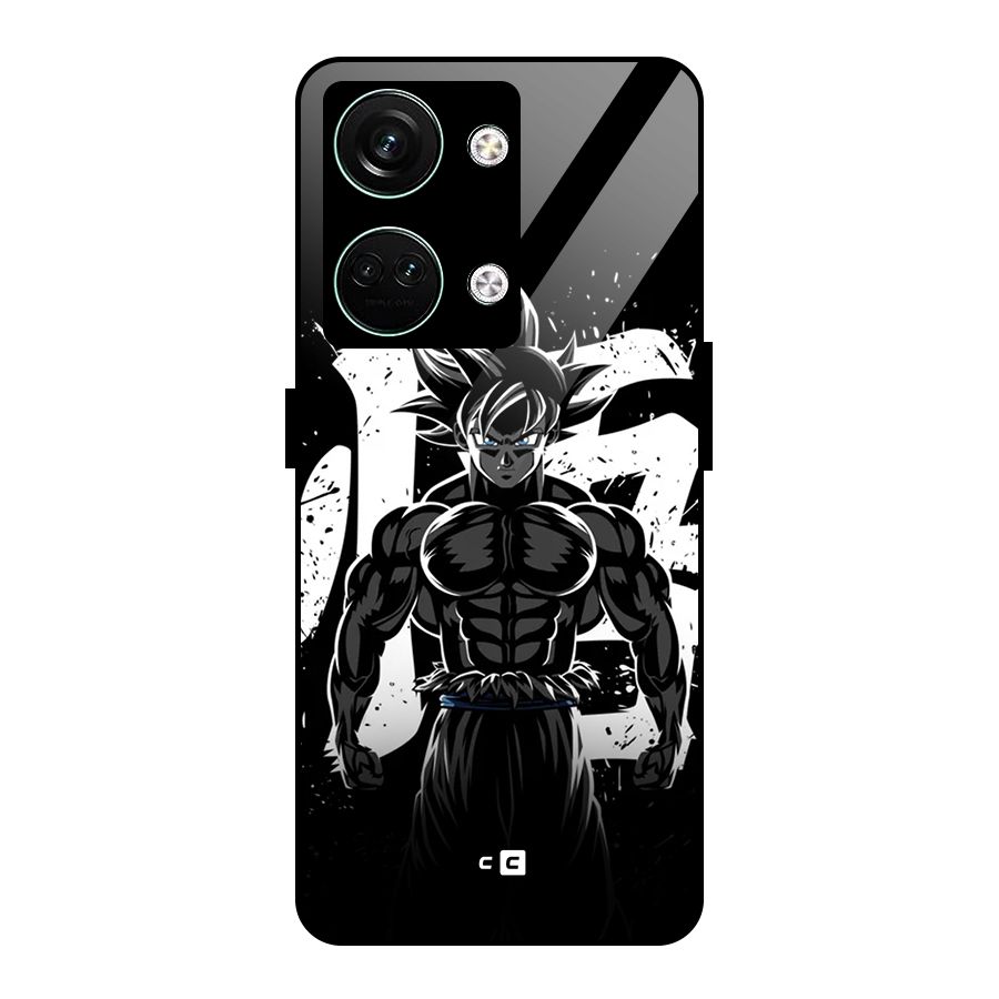 Goku Unleashed Power Glass Back Case for Oneplus Nord 3