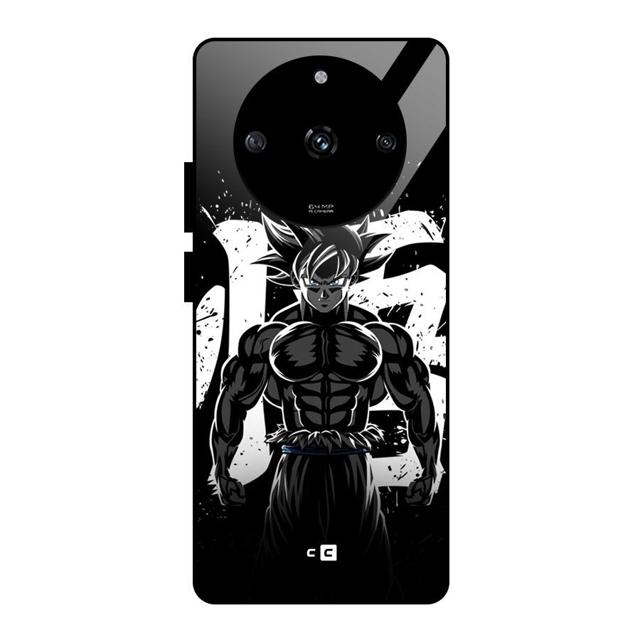 Goku Unleashed Power Glass Back Case for Realme Narzo 60 5G