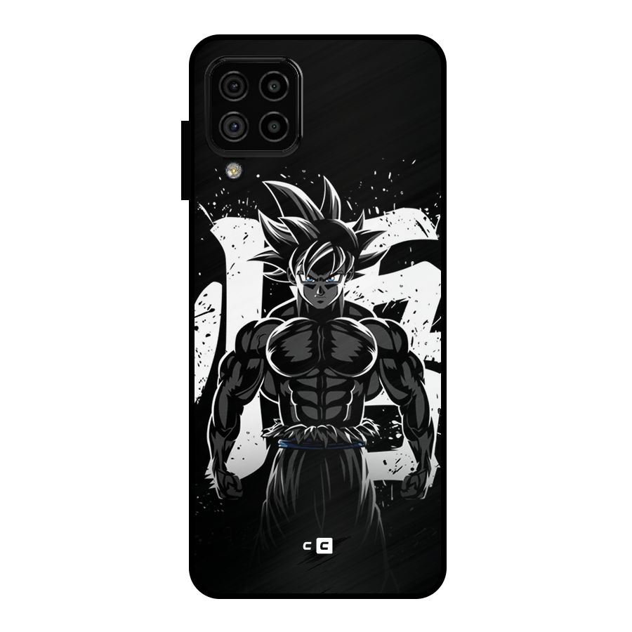 Goku Unleashed Power Metal Back Case for Galaxy A22 4G