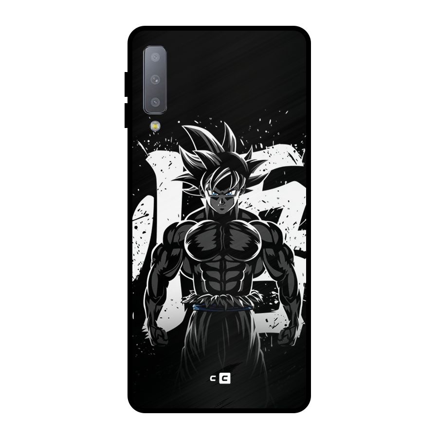 Goku Unleashed Power Metal Back Case for Galaxy A7 (2018)