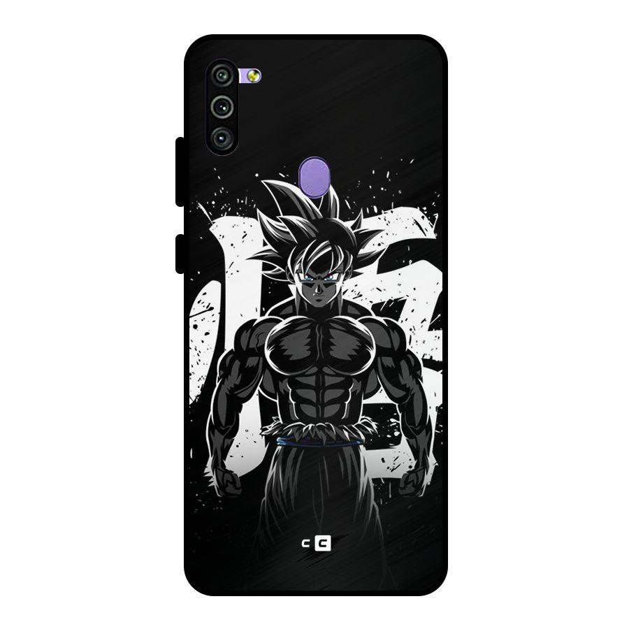 Goku Unleashed Power Metal Back Case for Galaxy M11