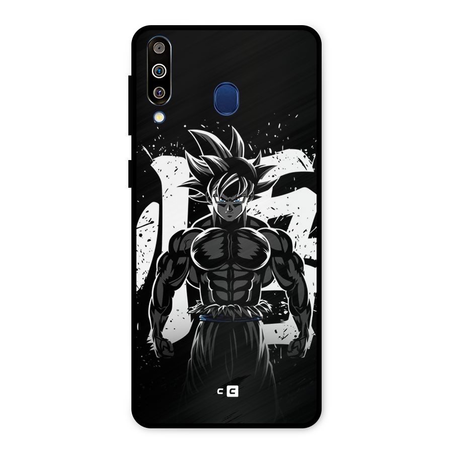 Goku Unleashed Power Metal Back Case for Galaxy M30