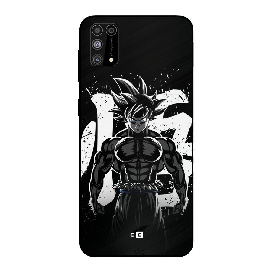 Goku Unleashed Power Metal Back Case for Galaxy M31