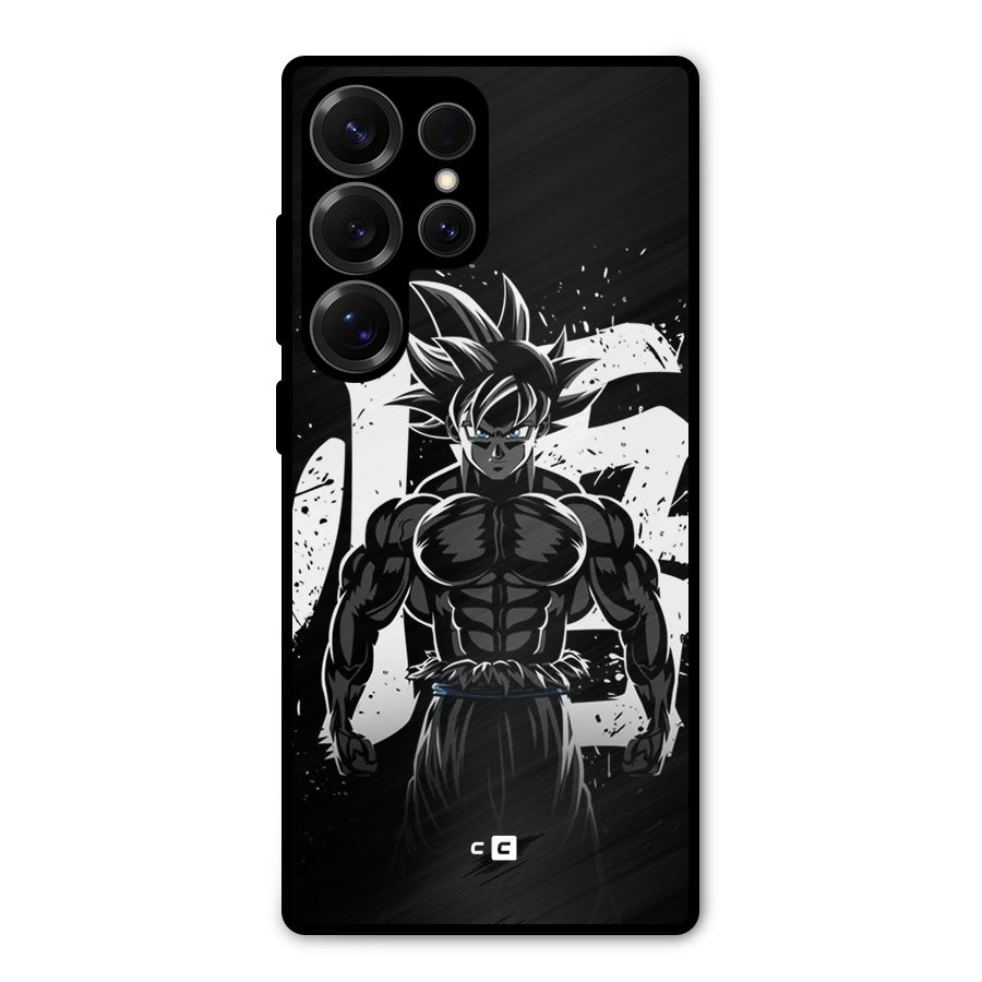 Goku Unleashed Power Metal Back Case for Galaxy S25 Ultra