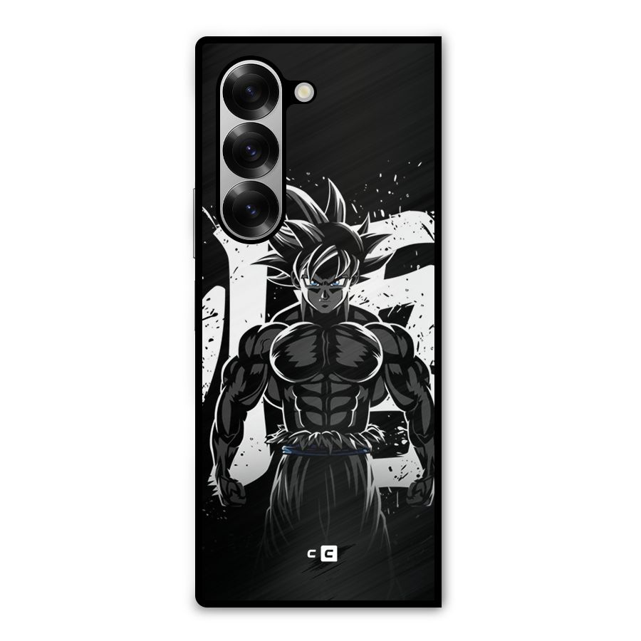 Goku Unleashed Power Metal Back Case for Galaxy Z Fold6