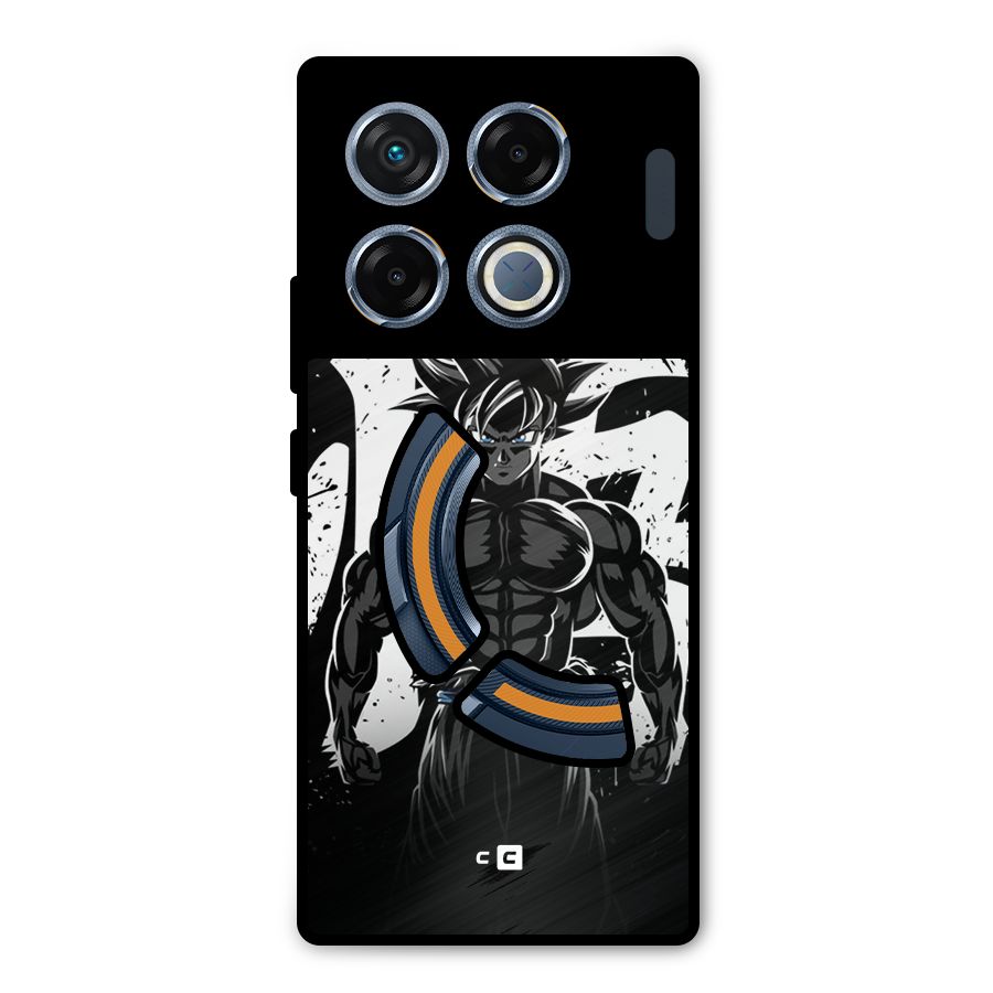Goku Unleashed Power Metal Back Case for Infinix GT 20 Pro