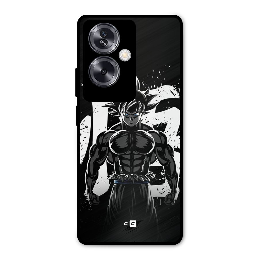 Goku Unleashed Power Metal Back Case for Oppo A79 5G