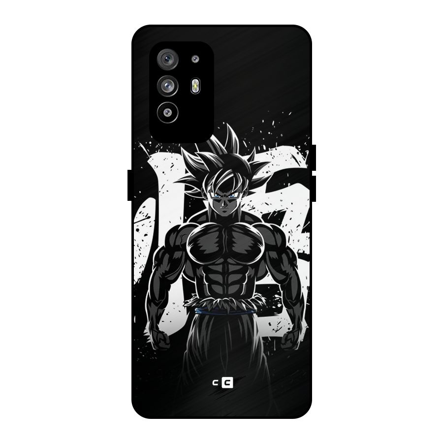 Goku Unleashed Power Metal Back Case for Oppo F19 Pro Plus 5G
