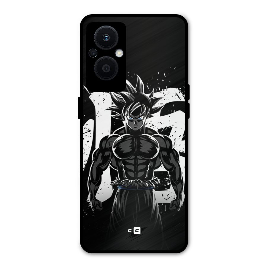 Goku Unleashed Power Metal Back Case for Oppo F21 Pro 5G