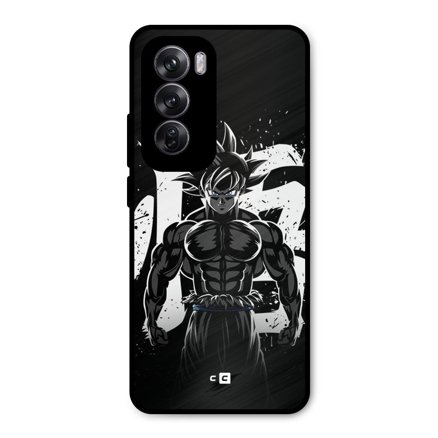 Goku Unleashed Power Metal Back Case for Oppo Reno12 Pro