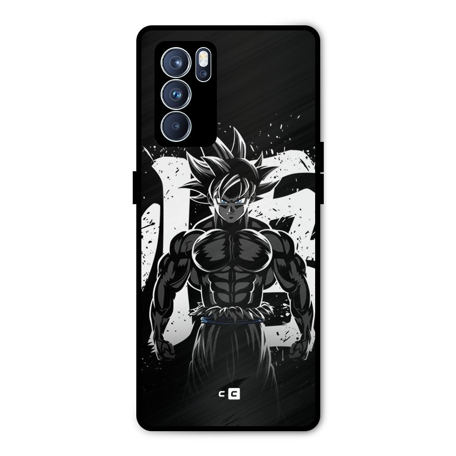 Goku Unleashed Power Metal Back Case for Oppo Reno6 Pro 5G