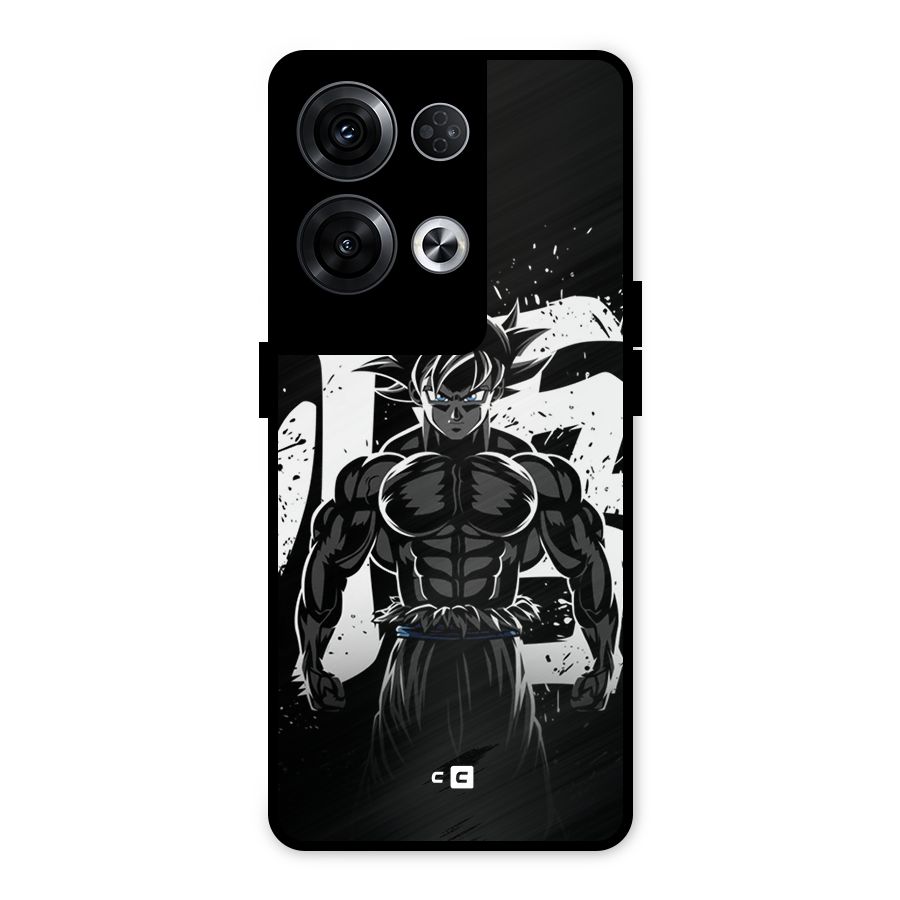 Goku Unleashed Power Metal Back Case for Oppo Reno8 Pro 5G