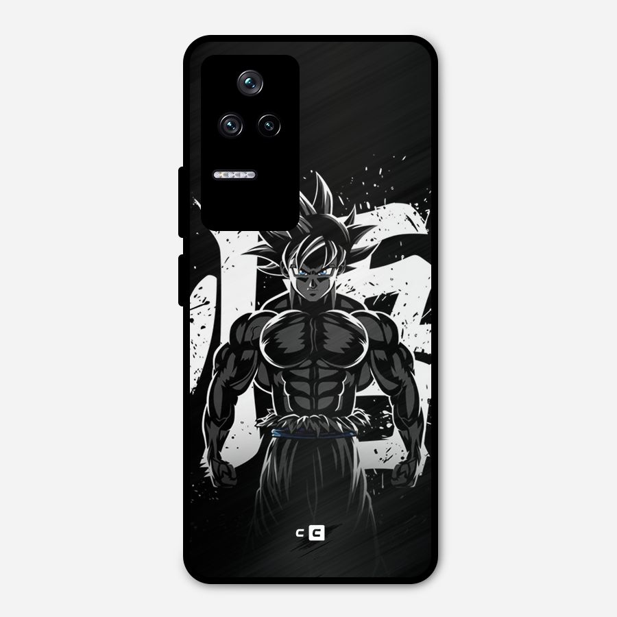 Goku Unleashed Power Metal Back Case for Poco F4 5G