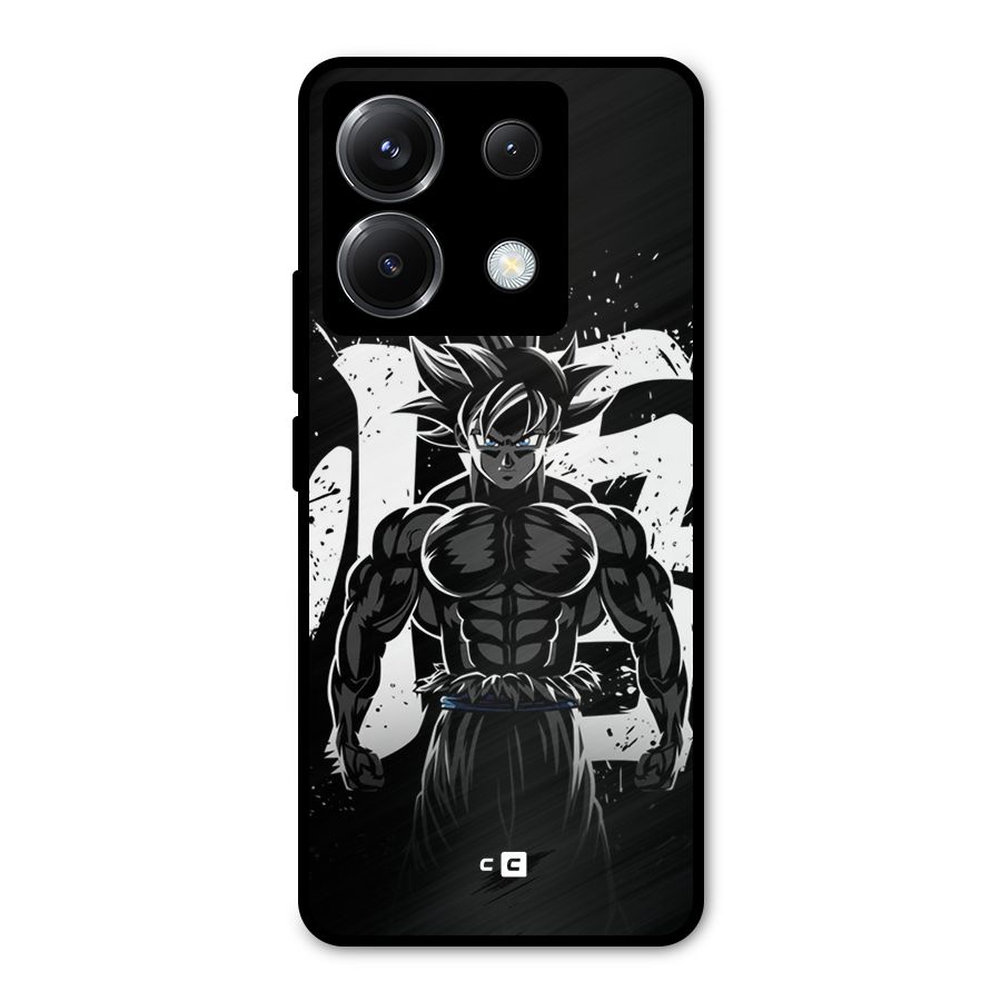 Goku Unleashed Power Metal Back Case for Poco X6