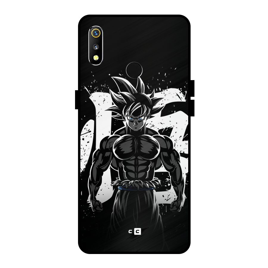 Goku Unleashed Power Metal Back Case for Realme 3i