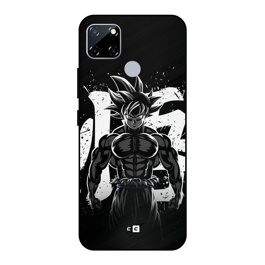Goku Unleashed Power Metal Back Case for Realme Narzo 30A
