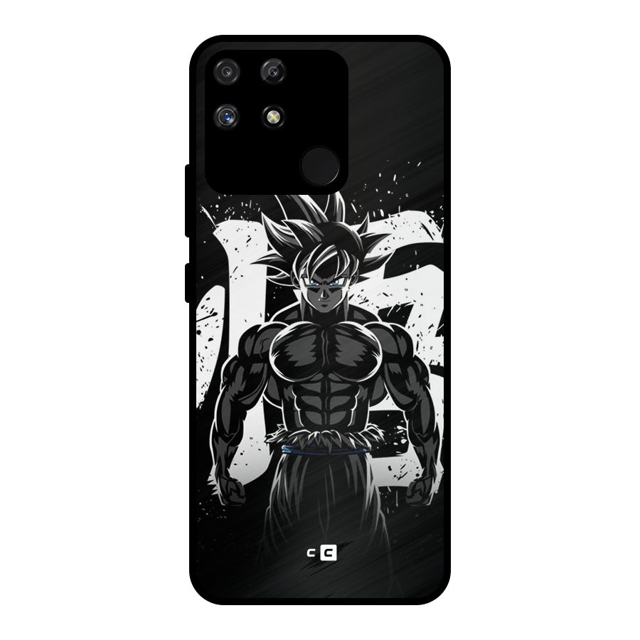 Goku Unleashed Power Metal Back Case for Realme Narzo 50A