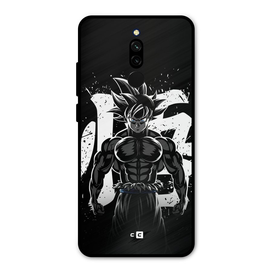 Goku Unleashed Power Metal Back Case for Redmi 8