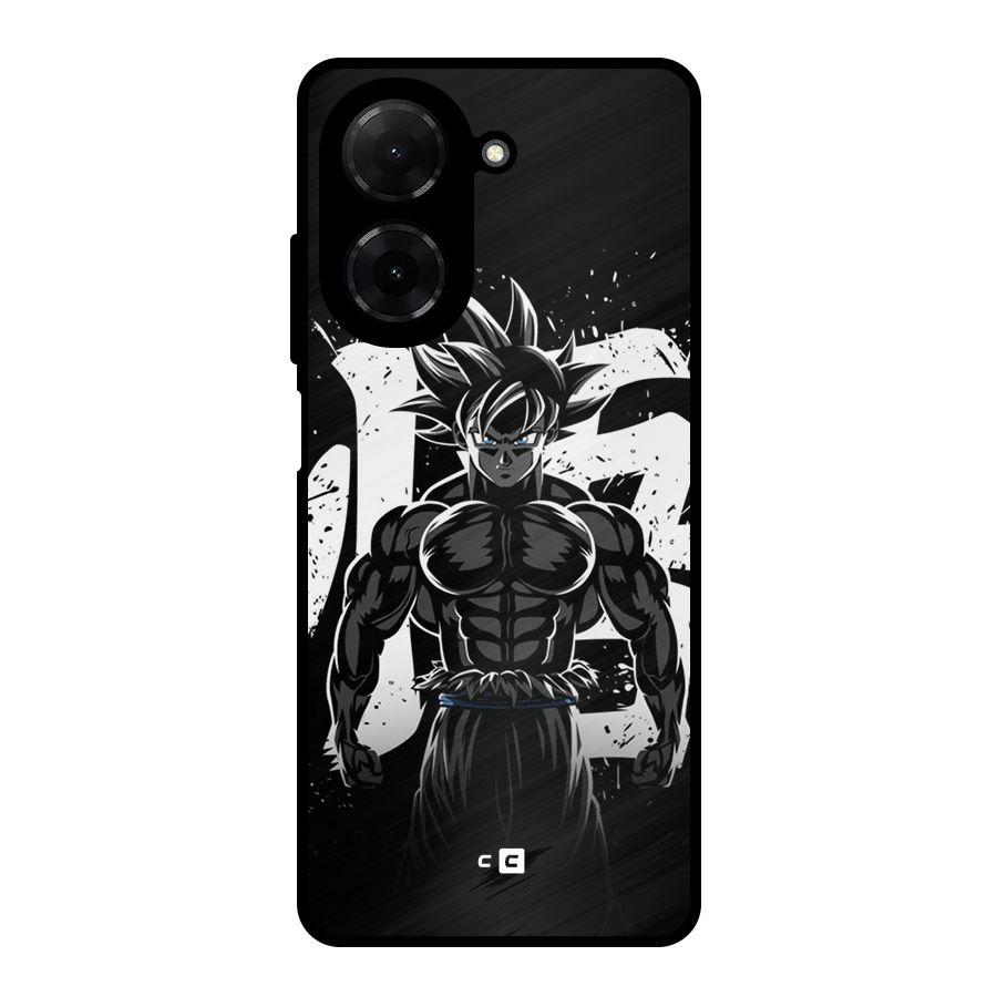 Goku Unleashed Power Metal Back Case for Redmi A5 4G