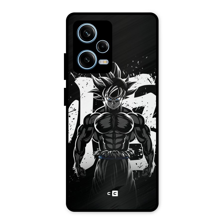 Goku Unleashed Power Metal Back Case for Redmi Note 12 Pro