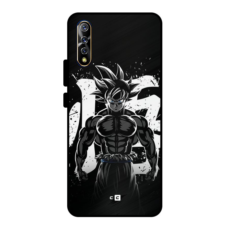 Goku Unleashed Power Metal Back Case for Vivo S1