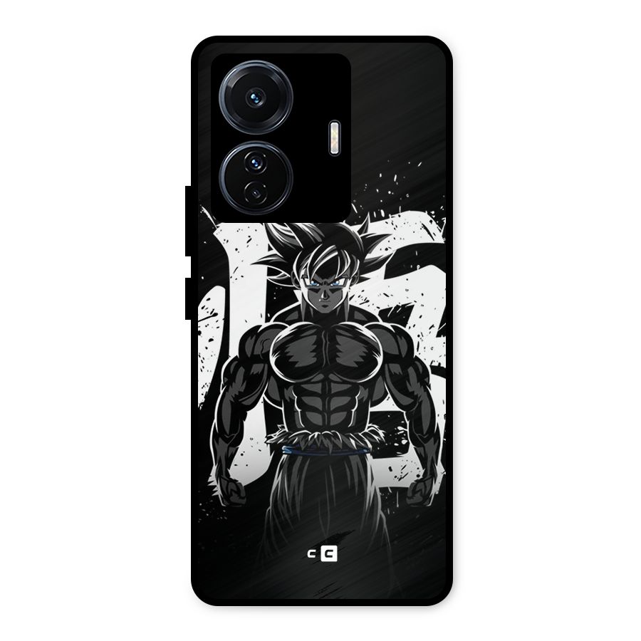 Goku Unleashed Power Metal Back Case for Vivo T1 Pro