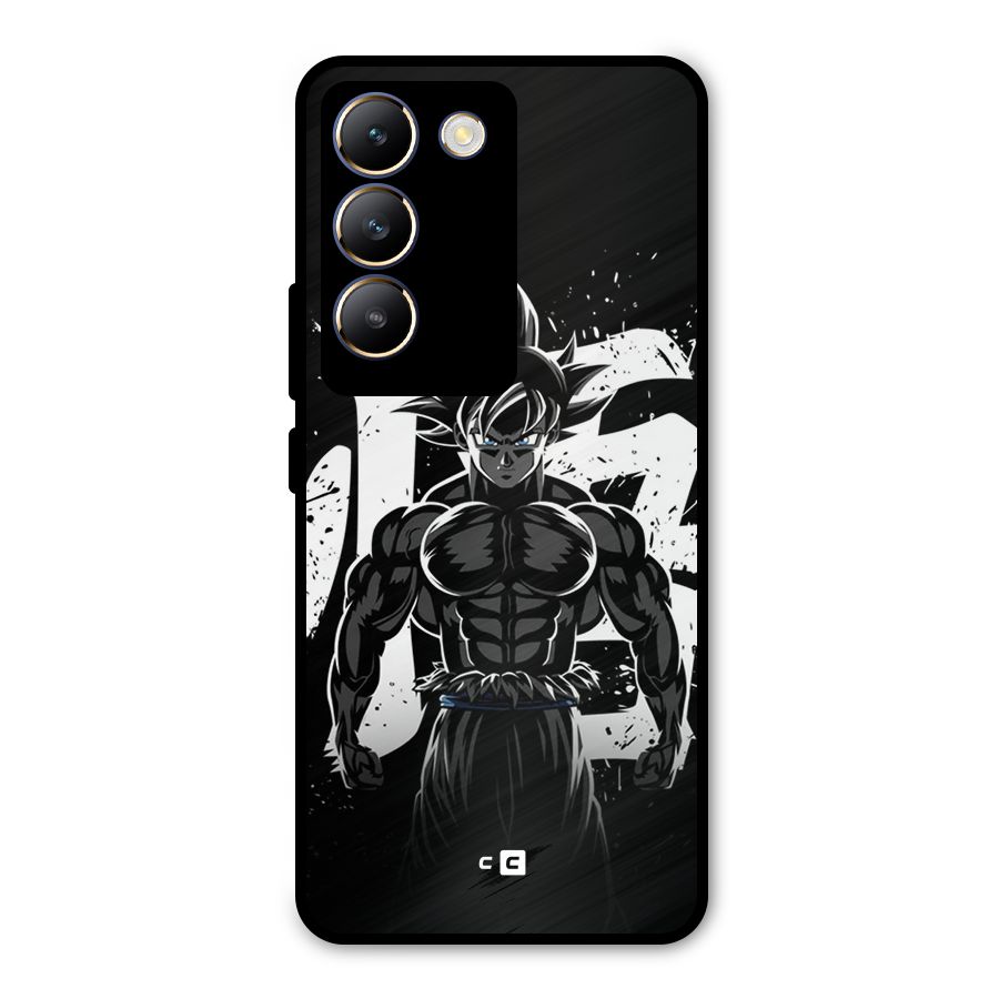 Goku Unleashed Power Metal Back Case for Vivo T3 5G