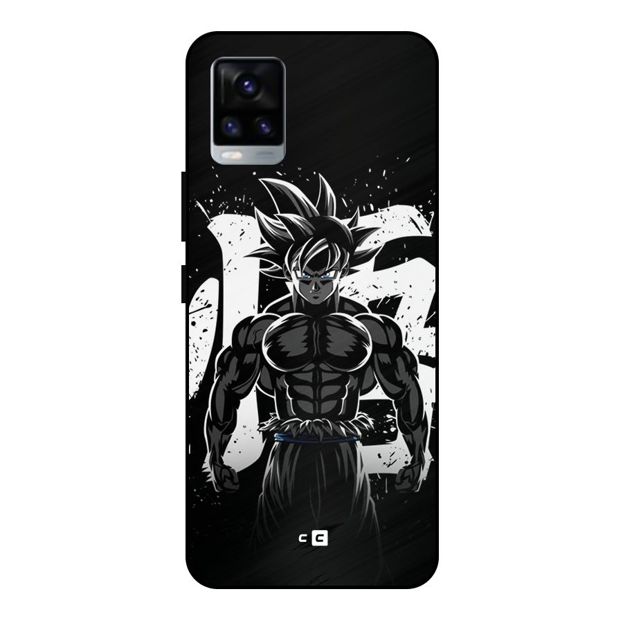 Goku Unleashed Power Metal Back Case for Vivo V20 2021