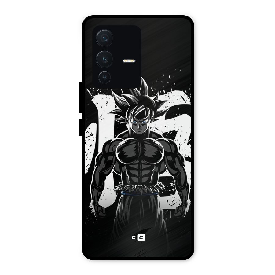 Goku Unleashed Power Metal Back Case for Vivo V23 5G