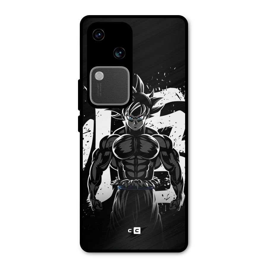 Goku Unleashed Power Metal Back Case for Vivo V30