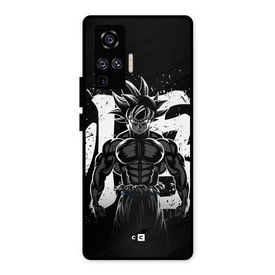 Goku Unleashed Power Metal Back Case for Vivo X50 Pro
