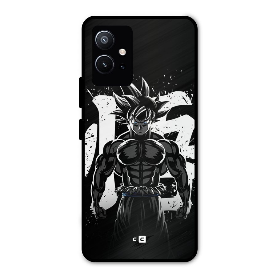 Goku Unleashed Power Metal Back Case for Vivo Y75 5G