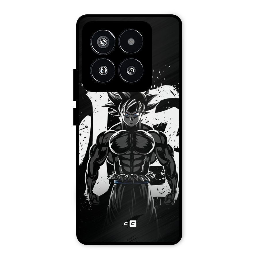 Goku Unleashed Power Metal Back Case for Xiaomi 14 Pro