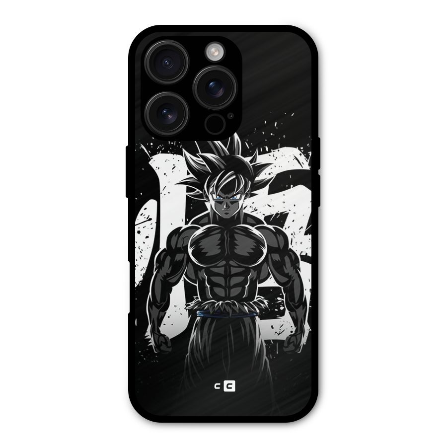 Goku Unleashed Power Metal Back Case for iPhone 16 Pro