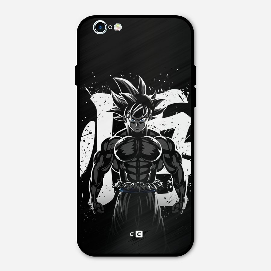 Goku Unleashed Power Metal Back Case for iPhone 6 6s