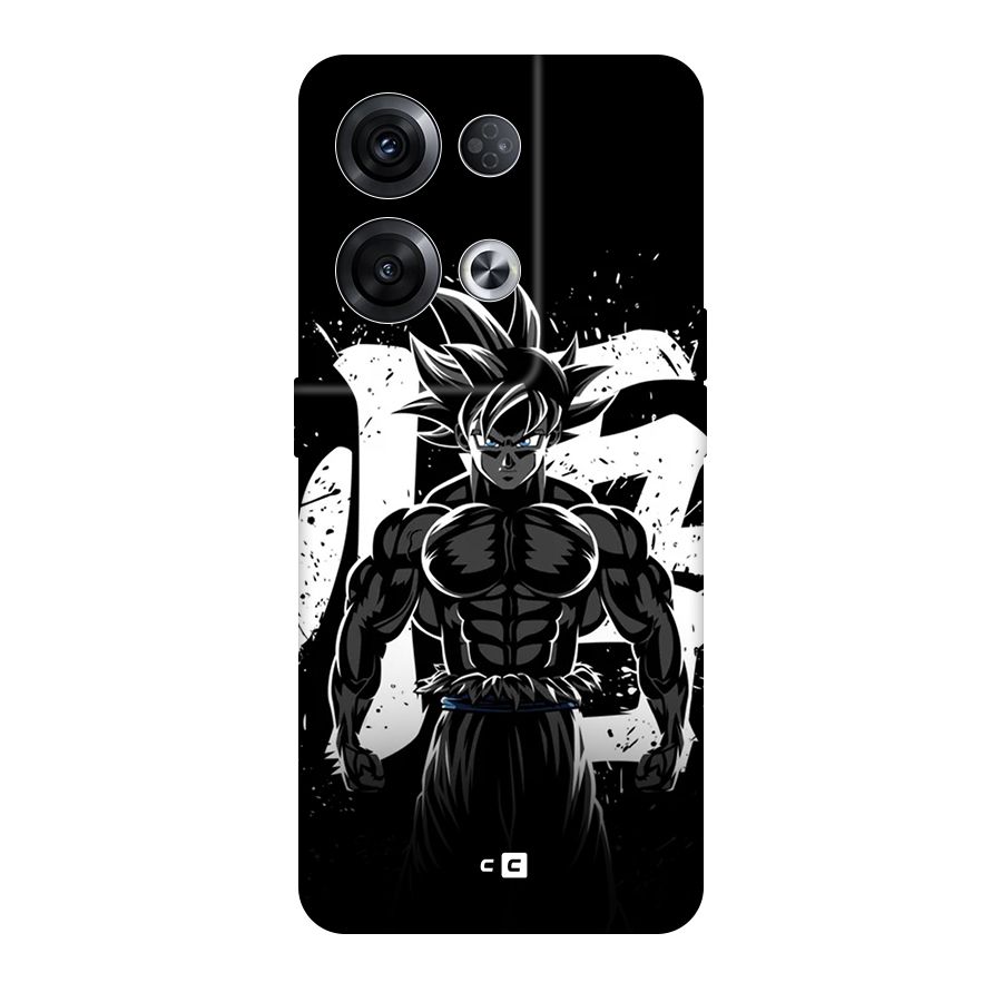 Goku Unleashed Power Original Polycarbonate Back Case for Oppo Reno8 Pro 5G