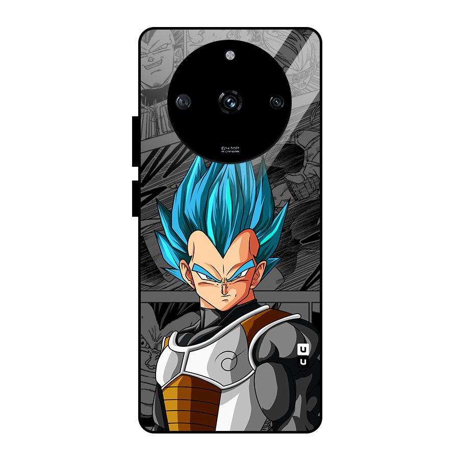 Goku Vegeta Art Glass Back Case for Realme Narzo 60 5G